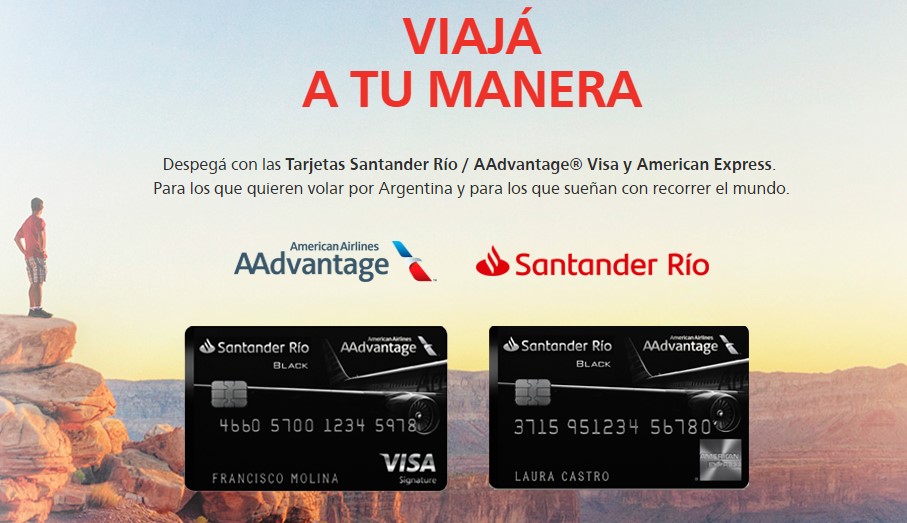 Santander Rio Tarjetas de Credito American Airlines