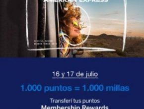American Express Membership Rewards Aerolineas Argentinas Plus Millas Viajar Gratis a