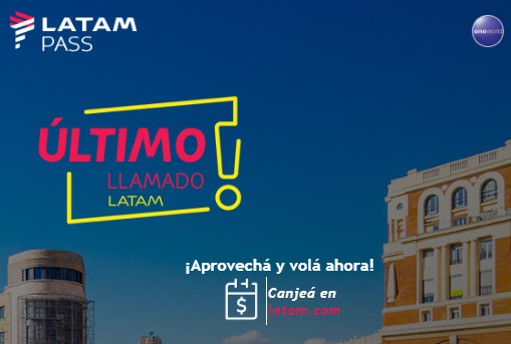 Latam Pass Argentina Ultimo Llamado Julio 2019 a