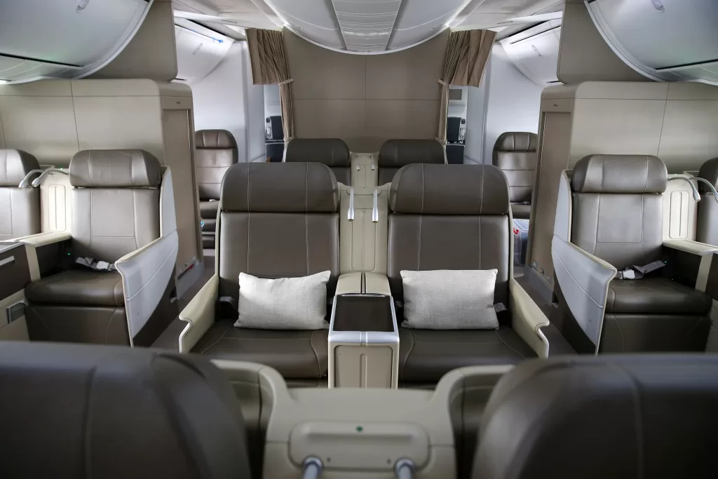 Primera Clase Avion Viaje Internacional