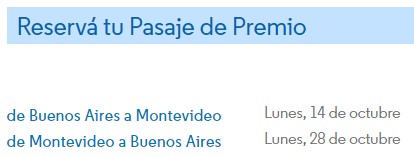 Aprende a canjear millas por pasajes gratis en Aerolineas Argentinas 4
